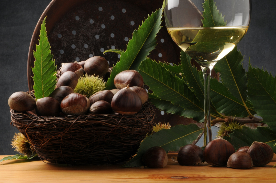 gastronomie corse chatâignes et vin