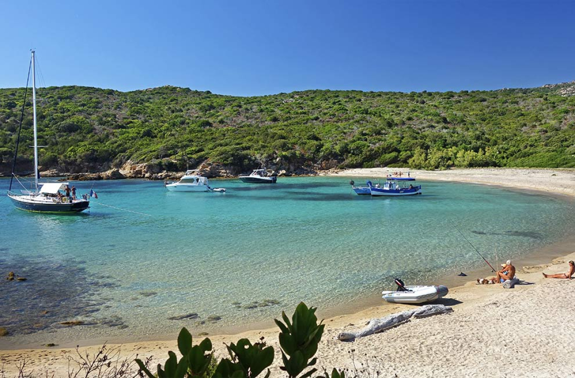  Cala di Conca, a magnificent beach with turquoise water