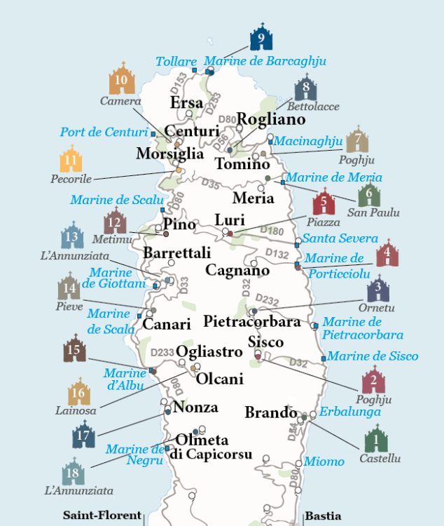 carte-route-des-chapelles-cap-tourisme-en-corse