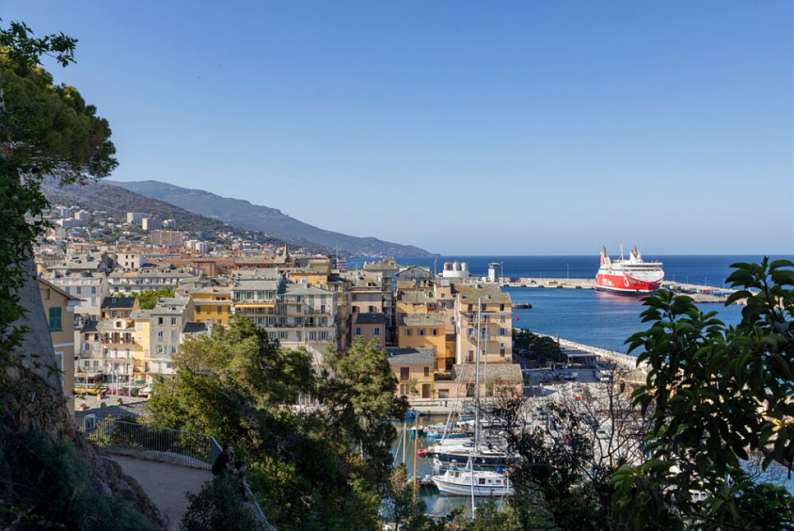 Uitzicht op de citadel van Bastia ©atc Sylvain Alessandri