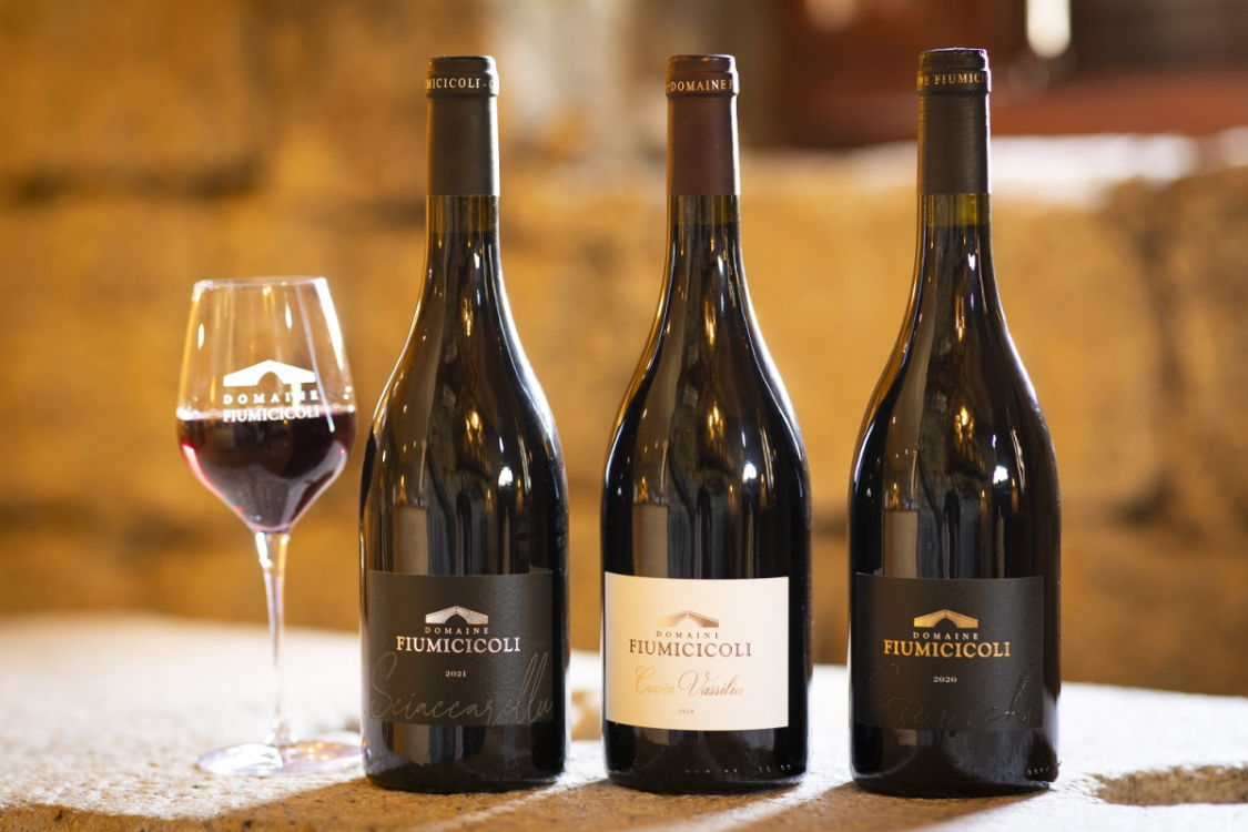 Bouteilles du Domaine Fiumicicoli (source ATC-MASTERCHEF)