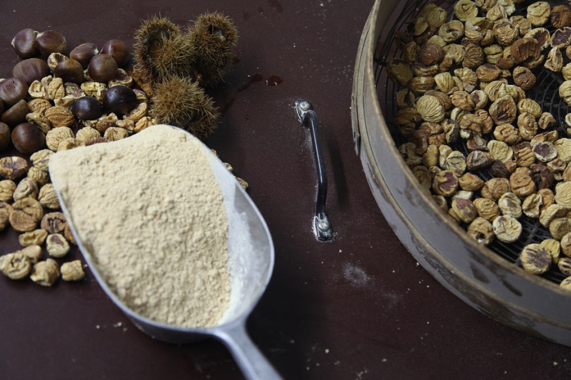 Desserts à base de farine de châtaignes ©ATC