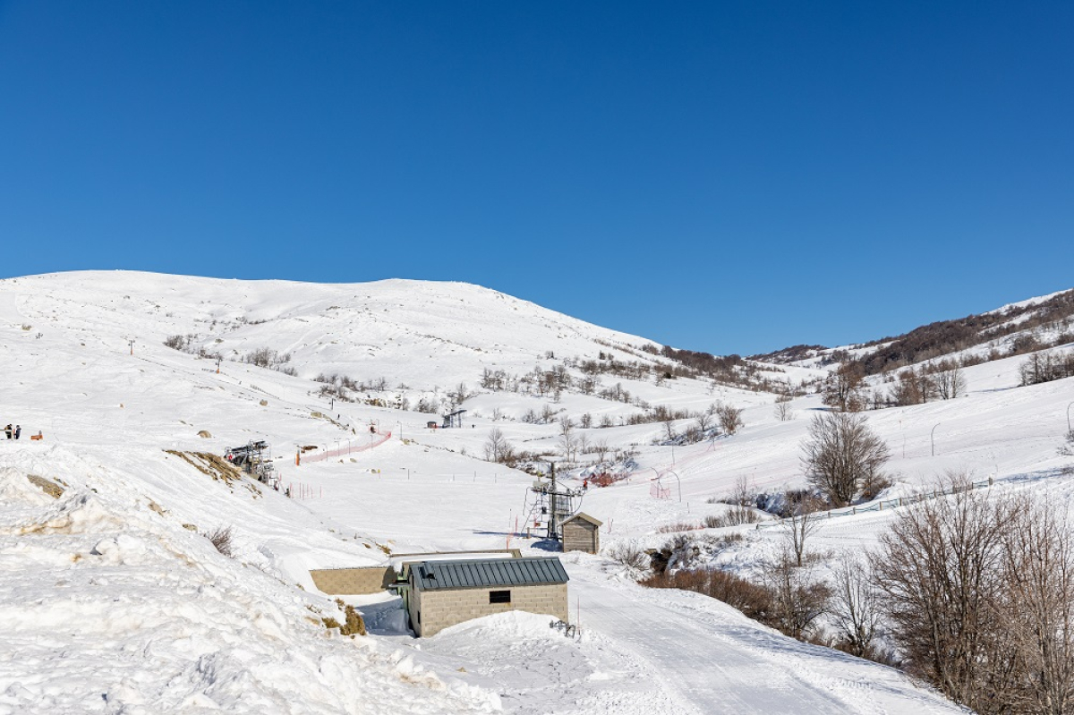 La Corse en hiver - Station de ski du Val d'Ese @ATC