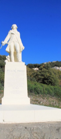 © OT Pasquale Paoli Statue Pasquale Paoli Morosaglia