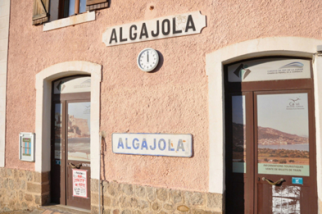 La gare d'Algaghjola ©ATC