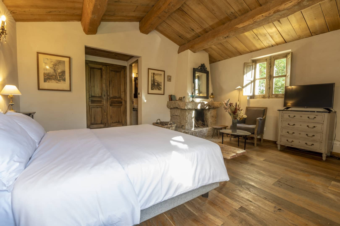 Chambre de la ferme-auberge A Pignata (source et droits : A Pignata)