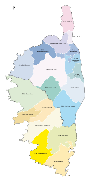 carte de corse