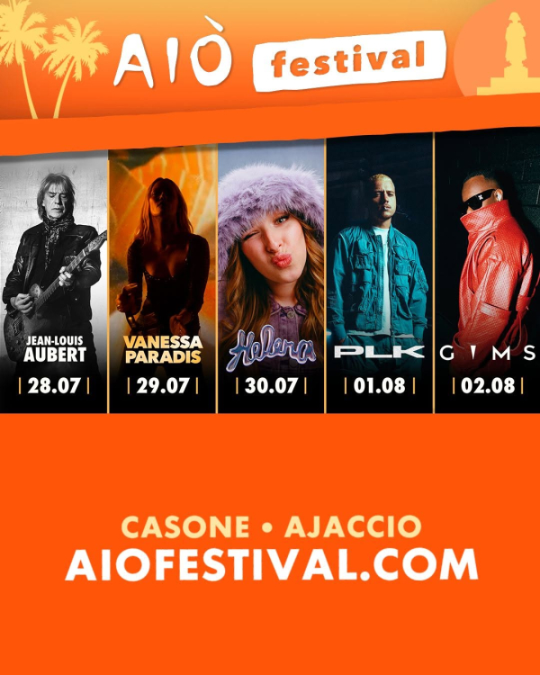 AioFestival  à Ajaccio du 28 juillet au 2 août 