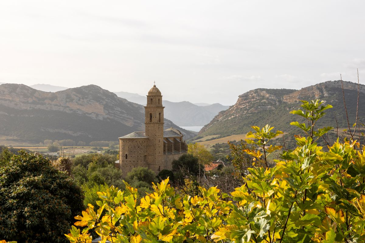 L’église San Martinu à Patrimonio ©Sylvain Alessandri / ATC