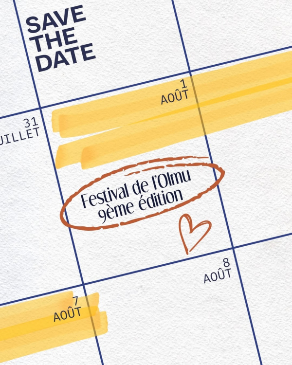 Le festival de l'Olmu en août