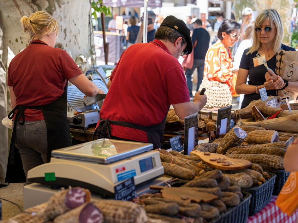 Les marchés en Corse donnent le ton d’un voyage gourmand. © Sylvain Alessandri