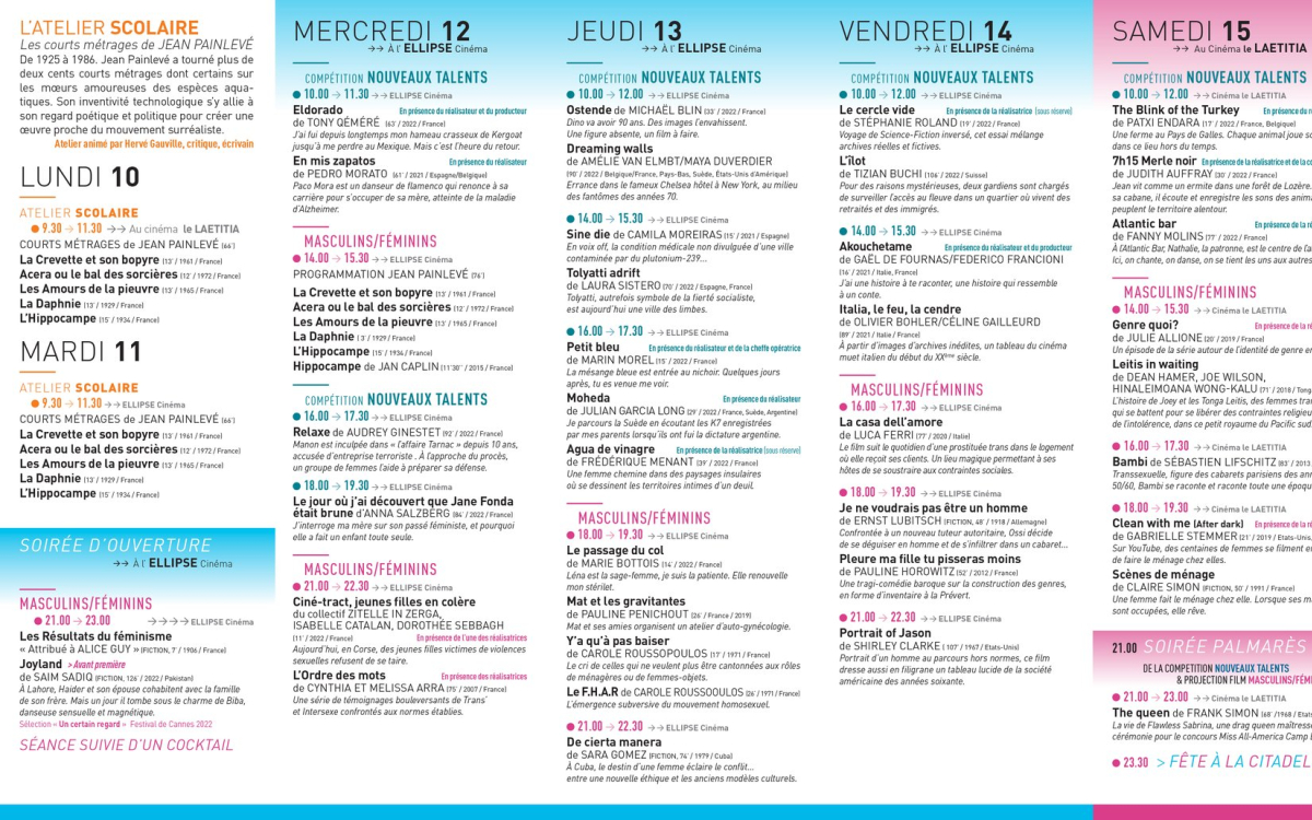 corsicadoc programme