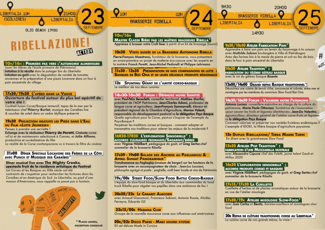 programme ribellazione 2022