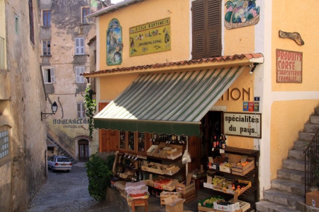 Winkels met Corsicaanse producten 